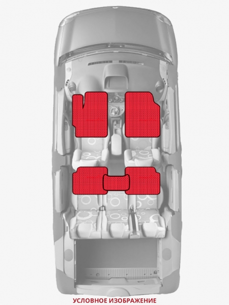 ЭВА коврики «Queen Lux» стандарт для Marussia B2
